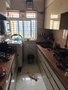 Kitchen Image of 525 Sq.ft 1 BHK Apartment / Flat for rent in Raheja Township, Malad East Mumbai for Rs. 50000
