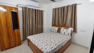 Bedroom Image of 1200 Sq.ft 2 BHK Apartment / Flat for rent in Avadh Utopia, Panchavati Nashik for Rs. 25000