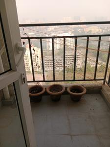 Balcony Image of 1150 Sq.ft 3 BHK Apartment / Flat for rent in Godrej Infinity, Mundhwa Pune for Rs. 45000
