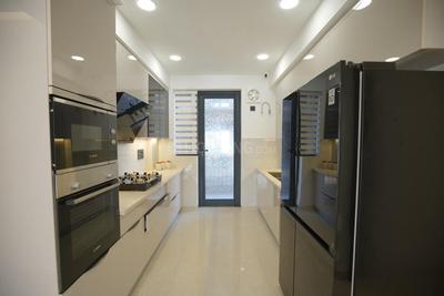 Kitchen Image of 1750 Sq.ft 3 BHK Apartment / Flat for sale in Motiaz Blue Ridge, Sanauli Zirakpur for Rs. 9520000