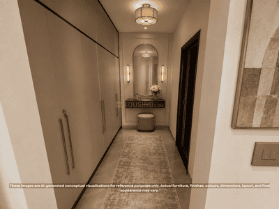 Image of 2440 Sq.ft 3 BHK Apartment / Flat for rent in Felicity Irene Usha Tower, Nirman Nagar, Jaipur for Rs. 75000