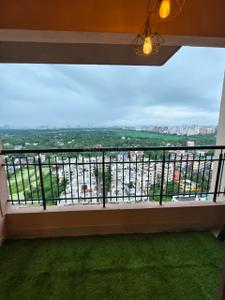 Balcony Image of 1500 Sq.ft 3 BHK Apartment / Flat for sale in Siddha Happyville , Rajarhat Kolkata for Rs. 13000000