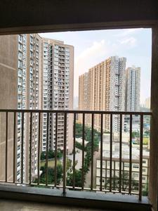 Living Room Image of 664 Sq.ft 1 BHK Apartment / Flat for rent in Godrej Green Vistas, Mahalunge Pune for Rs. 24000