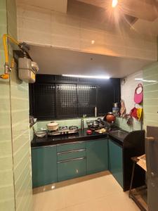 Kitchen Image of 600 Sq.ft 1 BHK Apartment / Flat for sale in Kalwa Thane for Rs. 7000000