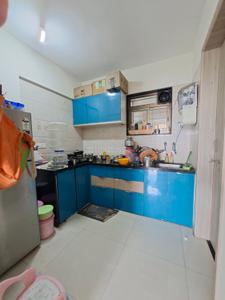 Kitchen Image of 630 Sq.ft 1 BHK Apartment / Flat for rent in Grandbay Ramaa Heritaige Phase 2, Undri Pune for Rs. 14000