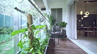 Balcony Image of 2435 Sq.ft 3.5 BHK Apartment / Flat for sale in Godrej Woodscapes by Godrej Properties Ltd. , Goravigere Bengaluru for Rs. 34000000