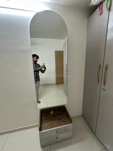 Bedroom Image of 1425 Sq.ft 2 BHK Apartment / Flat for rent in Adani Shantigram, Shantigram Ahmedabad for Rs. 28000