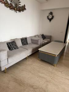 Hall Image of 2105 Sq.ft 3 BHK Apartment / Flat for rent in Supertech Supernova, Sector 94 Noida for Rs. 65000