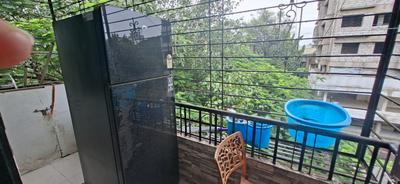 Balcony Image of 1000 Sq.ft 2 BHK Apartment / Flat for rent in Sangamvadi Pune for Rs. 33000