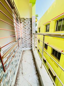 Balcony Image of 885 Sq.ft 3 BHK Apartment / Flat for sale in Konnagar Hooghly for Rs. 2478000