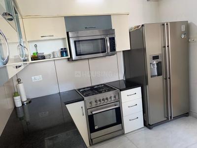 Kitchen Image of 3000 Sq.ft 4 BHK Penthouse for rent in Marvel Enigma, Kharadi Pune for Rs. 93000