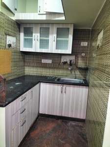 Kitchen Image of 750 Sq.ft 2 BHK Independent House for rent in Thanisandra Bangalore for Rs. 17000