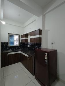 Kitchen Image of 550 Sq.ft 1 BHK Apartment / Flat for rent in Mahalakshmi Nagar Indore for Rs. 21999
