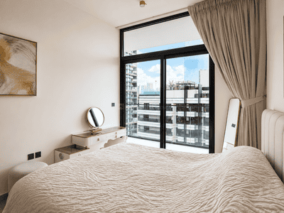 Bedroom Image of 646 Sq.ft 1 BHK Apartment / Flat for sale in Jumeirah Village Dubai for Rs. 27332613