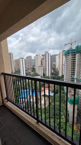 Balcony Image of 453 Sq.ft 1 BHK Apartment / Flat for rent in Raunak Residency, Thane West Thane for Rs. 28000
