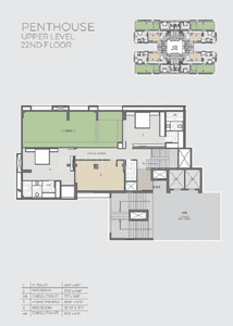 Image of 3230 Sq.ft 4 BHK Apartment / Flat for sale in Parshwa Ayaan, Ambli, Ahmedabad for Rs. 31000000