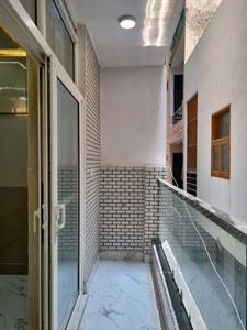 Bedroom One Image of 900 Sq.ft 3 BHK Apartment / Flat for sale in Hans Builders Floor, Dwarka Mor New Delhi for Rs. 5900000