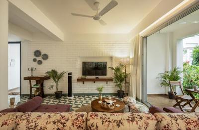 Hall Image of 1500 Sq.ft 2 BHK Villa for rent in Marna Siolim Goa for Rs. 120000