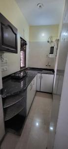 Kitchen Image of 416 Sq.ft 1 RK Builder Floor for rent in Sector 46 Gurgaon for Rs. 19000