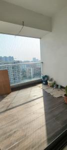 Balcony Image of 957 Sq.ft 2 BHK Apartment / Flat for rent in Samruddhi Emerald Towers, Chinchwad Pune for Rs. 25000