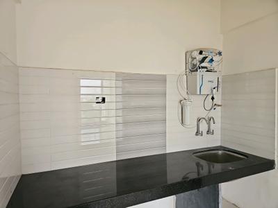 Kitchen Image of 620 Sq.ft 1 BHK Apartment / Flat for rent in NG Rathi Blossom, Wagholi Pune for Rs. 15500