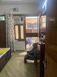 Bedroom Image of 1400 Sq.ft 2 BHK Builder Floor for rent in Sector 52 Gurgaon for Rs. 38000