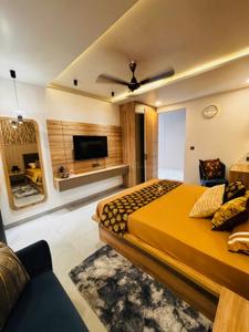 Bedroom Image of 550 Sq.ft 1 RK Studio for sale in Jagatpura Jaipur for Rs. 3800000