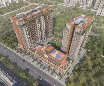 Image of 2412 Sq.ft 3 BHK Apartment / Flat for sale in Kudasan, Gandhinagar for Rs. 12328000