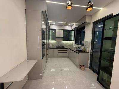 Kitchen Image of 2200 Sq.ft 3 BHK Apartment / Flat for rent in Om Sree Skypark, Kompally Hyderabad for Rs. 60000