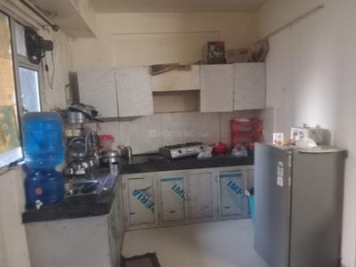 Kitchen Image of 840 Sq.ft 2 BHK Apartment / Flat for rent in Aditya Urban Homes, Bamheta Village Ghaziabad for Rs. 16999