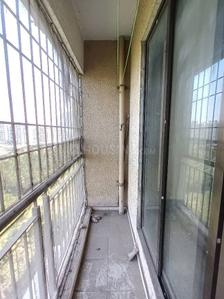Balcony Image of 525 Sq.ft 1 BHK Apartment / Flat for rent in Thane West Thane for Rs. 14000