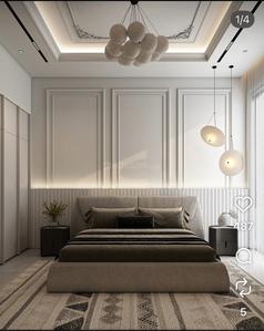 Bedroom Image of 10000 Sq.ft 4 BHK Builder Floor for sale in Panchsheel Park New Delhi for Rs. 300000000