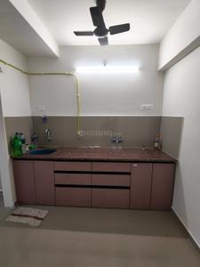 Kitchen Image of 700 Sq.ft 2 BHK Apartment / Flat for rent in Puraniks Stella Grand Central, Thane West Thane for Rs. 38000