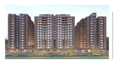 Image of 1890 Sq.ft 3 BHK Apartment / Flat for sale in Rameshwar City, Ghatlodiya, Ahmedabad for Rs. 9828000