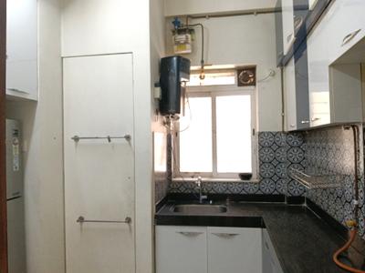 Kitchen Image of 750 Sq.ft 2 BHK Apartment / Flat for sale in Lodha Amara New Launch Tower, Thane West Thane for Rs. 13500000