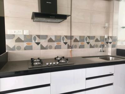 Kitchen Image of 550 Sq.ft 1 BHK Apartment / Flat for rent in Kolte Patil Life Republic Sector R3 3rd Avenue, Marunji Pune for Rs. 20000