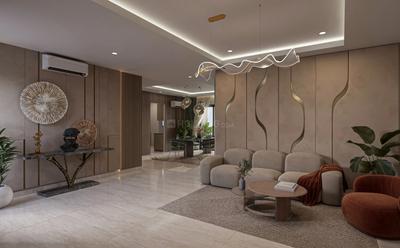 Living Room Image of 1257 Sq.ft 3 BHK Apartment / Flat for sale in Soham Pravya Phase 1, Rajarhat Kolkata for Rs. 13600000