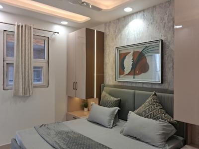 Bedroom Image of 1200 Sq.ft 4 BHK Builder Floor for sale in Hastsal New Delhi for Rs. 9000000