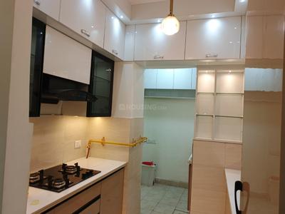 Kitchen Image of 1190 Sq.ft 3 BHK Apartment / Flat for rent in Gaurs Siddhartham, Siddharth Vihar Ghaziabad for Rs. 33000