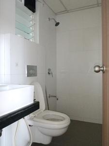 Bedroom Two Image of 700 Sq.ft 1.5 BHK Apartment / Flat for rent in Godrej Emerald, Kasarvadavali Thane for Rs. 26500