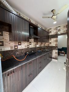 Kitchen Image of 450 Sq.ft 1 BHK Independent House for rent in Shalimar Bagh New Delhi for Rs. 23000