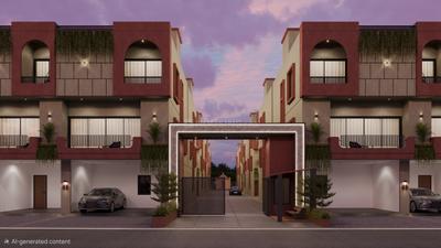 Image of 1722 Sq.ft 3 BHK Independent House for sale in Dindoli, Surat for Rs. 6151000