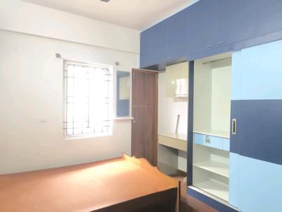Bedroom Image of 1050 Sq.ft 2 BHK Apartment / Flat for rent in Eshwari Oak Dale, JP Nagar Bengaluru for Rs. 34000