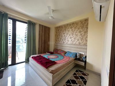 Bedroom Image of 1200 Sq.ft 2 BHK Builder Floor for rent in Sector 48 Gurgaon for Rs. 50000