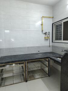 Kitchen Image of 650 Sq.ft 1 BHK Apartment / Flat for rent in Sangli Miraj Kupwad Sangli for Rs. 11000