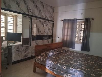 Bedroom Image of 1100 Sq.ft 2 BHK Independent House for rent in Aarya Parameshwara Paradise, K R Puram Bengaluru for Rs. 30000