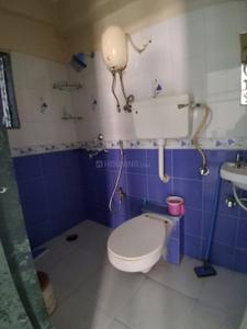 Bathroom Image of 950 Sq.ft 2 BHK Apartment / Flat for rent in Yashodeep Apartments, Rabale Navi Mumbai for Rs. 46000