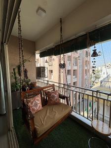 Balcony Image of 1700 Sq.ft 3 BHK Apartment / Flat for sale in Paldi Ahmedabad for Rs. 15000000