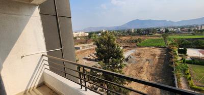 Balcony Image of 640 Sq.ft 1.5 BHK Apartment / Flat for sale in Rajmudra Vastu Nirman Nandanvan A1 A2, Pargaon Satara for Rs. 1800000