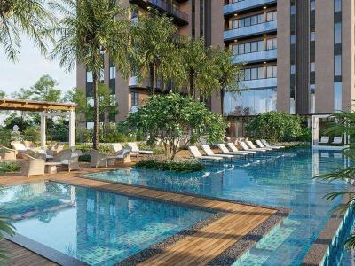 Image of 2050 Sq.ft 3 BHK Apartment / Flat for sale in Shalimar Whispering Woods, Gomti Nagar, Lucknow for Rs. 21000000